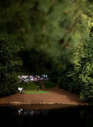 240410 Viktor Hovland of Norway during the Par Three Contest prior to the 2024 Masters Golf Tournament on April 10, 2024 in Augusta Photo Petter Arvidson BILDBYRAN kod PA PA0791 bbeng golf masters the masters Augusta us masters  Copyright: PETTERxARVIDSON BB240410PA088