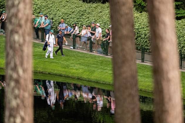 240410 Viktor Hovland of Norway during the Par Three Contest prior to the 2024 Masters Golf Tournament on April 10, 2024 in Augusta Photo Petter Arvidson BILDBYRAN kod PA PA0791 bbeng golf masters the masters Augusta us masters  Copyright: PETTERxARVIDSON BB240410PA094