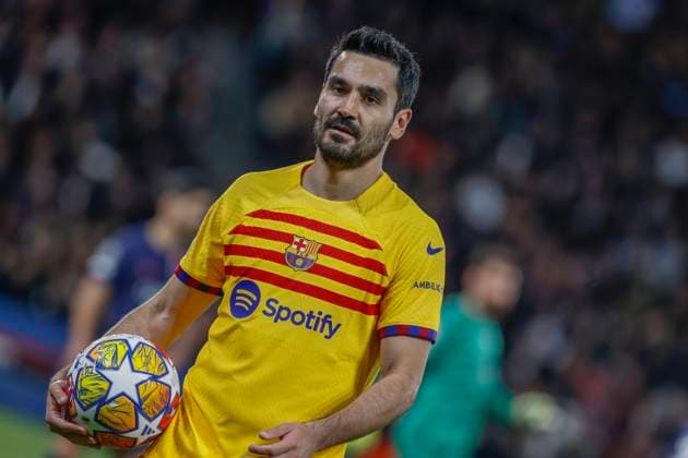 April 10, 2024, Paris, France: ILKAY GUNDOGAN of FC Barcelona, Barca during the quarterfinal of UEFA Champions League between Paris Saint Germain and FC Barcelona at the Parc des Princes Stadium. Soccer 2024: Paris Saint Germain 2:3 FC Barcelona  - ZUMA Pho 20240410_mda_b253_076 Copyright: xLoicxBaratouxx