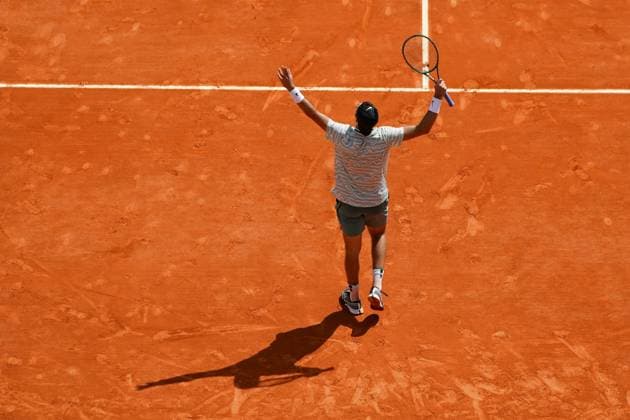 Karen Khachanov (Russie) TENNIS : Monaco Rolex Master 1000 - 8eme de finale - Monaco - 11 04 2024 NorbertScanella Panoramic 