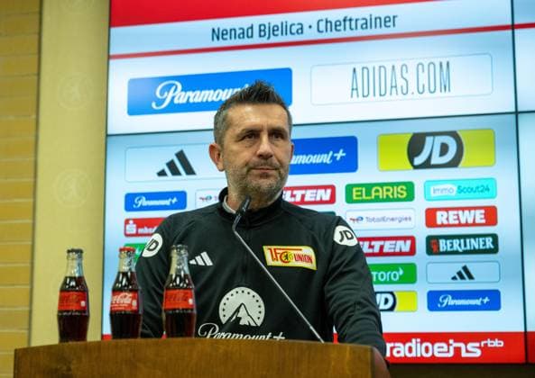 Football, Men, Season 2023 2024, 1 Bundesliga, 1 FC Union Berlin, Coach Nenad Bjelica 1 FC Union Berlin , 11 04 2024, Copyright: xMatthiasxKochx