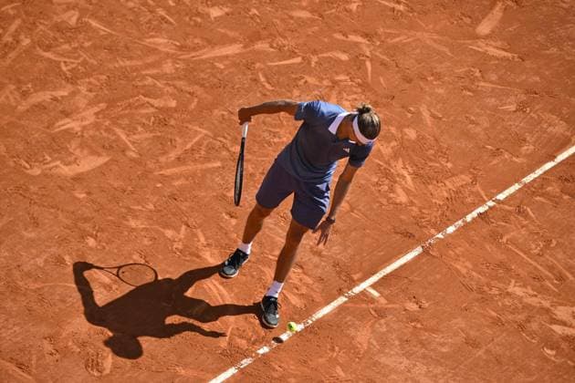 Tennis - Rolex Monte Carlo 2024 - ATP, Tennis Herren - Alexander Zverev - Allemagne TENNIS - Rolex Monte Carlo 2024 - MC - 11 04 2024 ChrysleneCaillaud Panoramic 