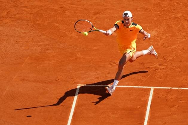 Holger Rune (Danemark) TENNIS : Monaco Rolex Master 1000 - 8eme de finale - Monaco - 11 04 2024 NorbertScanella Panoramic 