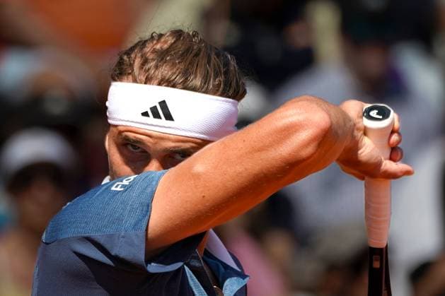 Alexander Zverev (Allemagne) TENNIS : Monaco Rolex Master 1000 - 8eme de finale - Monaco - 11 04 2024 NorbertScanella Panoramic 