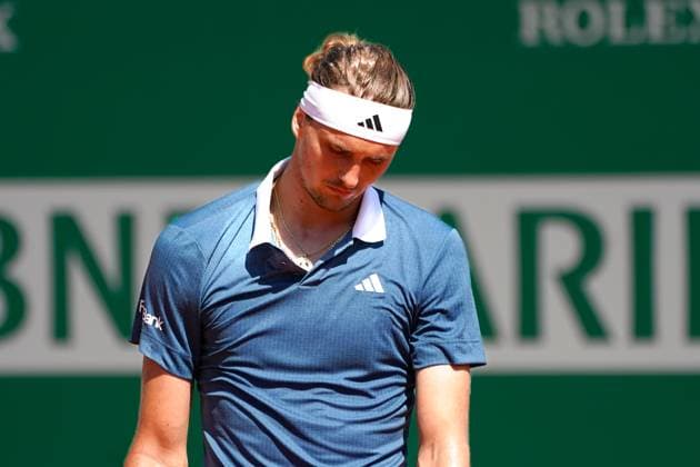 Alexander Zverev (Allemagne) TENNIS : Monaco Rolex Master 1000 - 8eme de finale - Monaco - 11 04 2024 NorbertScanella Panoramic 