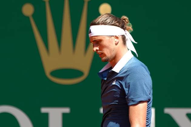 Alexander Zverev (Allemagne) TENNIS : Monaco Rolex Master 1000 - 8eme de finale - Monaco - 11 04 2024 NorbertScanella Panoramic 