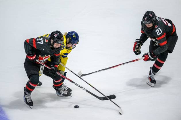 Ice Hockey, Women, World Championship, Canada - Sweden