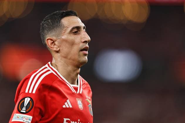 Angel Di Maria (Benfica), APRIL 11, 2024 - Football Soccer : UEFA Europa League Quarter-finals 1st leg match between SL Benfica 2-1 Olympique de Marseille at the Estadio do SL Benfica in Lisbon, Portugal. Noxthirdxpartyxsales  (249897977)
