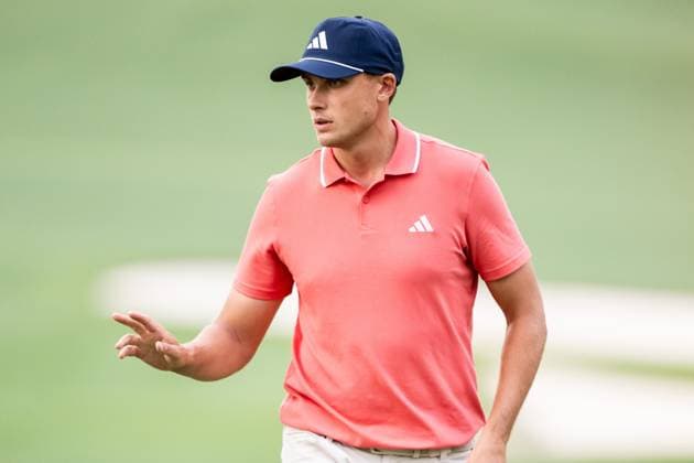 240411 Ludvig Aberg of Sweden during the first round of the 2024 Masters Golf Tournament on April 11, 2024 in Augusta Photo Petter Arvidson BILDBYRAN code PA PA0792 bbeng golf masters the masters Augusta us masters sverige jubel  Copyright: PETTERxARVIDSON BB240411PA133