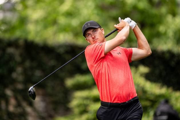 240411 Jordan Spieth of the United States during the first round of the 2024 Masters Golf Tournament on April 11, 2024 in Augusta Photo Petter Arvidson BILDBYRAN kod PA PA0792 bbeng golf masters the masters Augusta us masters  Copyright: PETTERxARVIDSON BB240411PA158