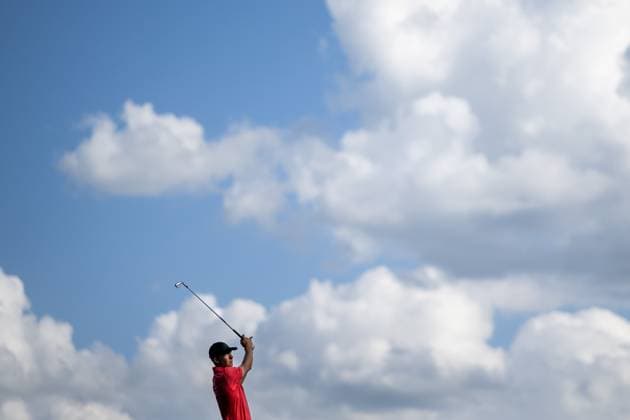 240411 Jordan Spieth of the United States during the first round of the 2024 Masters Golf Tournament on April 11, 2024 in Augusta Photo Petter Arvidson BILDBYRAN kod PA PA0792 bbeng golf masters the masters Augusta us masters  Copyright: PETTERxARVIDSON BB240411PA146