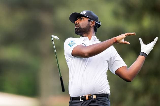 240411 Sahith Theegala of the United States during the first round of the 2024 Masters Golf Tournament on April 11, 2024 in Augusta Photo Petter Arvidson BILDBYRAN kod PA PA0792 bbeng golf masters the masters Augusta us masters  Copyright: PETTERxARVIDSON BB240411PA175