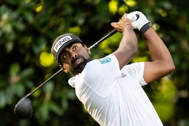 240411 Sahith Theegala of the United States during the first round of the 2024 Masters Golf Tournament on April 11, 2024 in Augusta Photo Petter Arvidson BILDBYRAN kod PA PA0792 bbeng golf masters the masters Augusta us masters  Copyright: PETTERxARVIDSON BB240411PA177