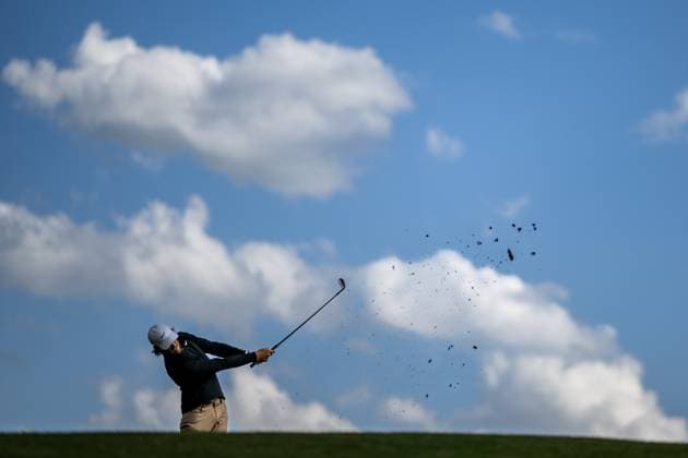240411 Tommy Fleetwood of England during the first round of the 2024 Masters Golf Tournament on April 11, 2024 in Augusta Photo Petter Arvidson BILDBYRAN kod PA PA0792 bbeng golf masters the masters Augusta us masters  Copyright: PETTERxARVIDSON BB240411PA195