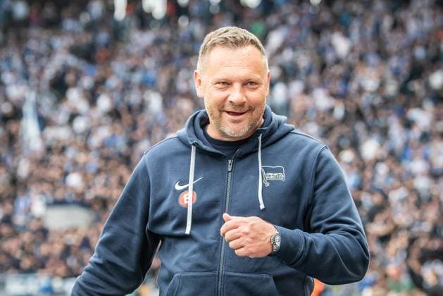 2 Soccer Bundesliga, Hertha BSC vs Hansa Rostock Berlin, 12 04 2024 Pal Dardai Coach Hertha BSC 2 Soccer Bundesliga, Hertha BSC vs Hansa Rostock, Olympiastadion, Berlin, 12 04 2024 DFL REGULATIONS PROHIBIT ANY USE OF PHOTOGRAPHS AS IMAGE SEQUENCES AND OR QUASI VIDEO Copyright: xBEAUTIFULxSPORTS LucianoxLimax