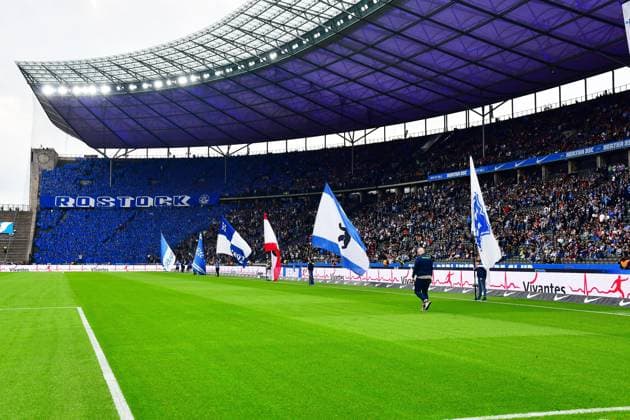 Mood picture Olympiastadion Berlin, GER, Hertha BSC vs FC Hansa Rostock, Soccer Men, 2 Bundesliga, Season 2023 2024, 29 Matchday, 12 04 2024 DFL REGULATIONS PROHIBIT ANY USE OF PHOTOGRAPHS AS IMAGE SEQUENCES AND OR QUASI VIDEO GER, Hertha BSC vs FC Hansa Rostock, Soccer Men, 2 Bundesliga, Season 2023 2024, 29 Matchday, 12 04 2024 Berlin Copyright: xEibner-Pressefotox xClaudiusxRaux EP_CRH
