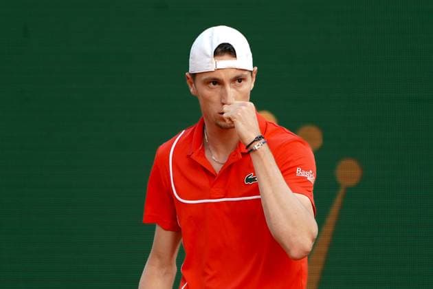 Ugo Umbert (France) TENNIS : Monaco Rolex Masters - 1 4 de finale - Monaco - 12 04 2024 NorbertScanella Panoramic