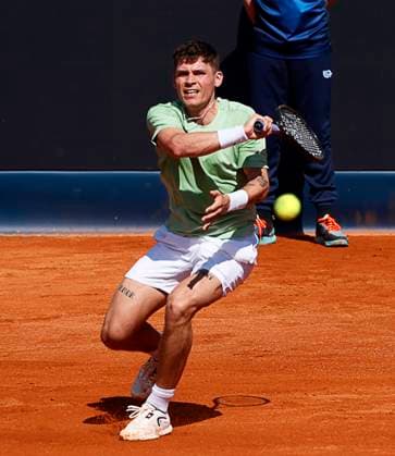 13 04 2024, BMW Open, ATP Tour 250, Iphitos Munich, Tennis, Sport, in the picture Daniel Masur GER