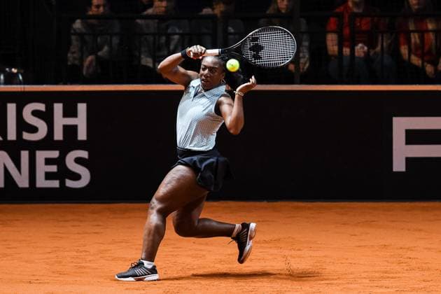Sachia Vickery USA Porsche Tennis Grand Prix GP Stuttgart 2024, Porsche Arena, 13 04 2024 GER Porsche Tennis Grand Prix GP Stuttgart 2024 Porsche Arena, 13 04 2024 Stuttgart Copyright: xEibner-Pressefoto RogerxBuerkex EP