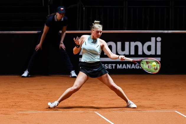 Nastasja Schunk GER Porsche Tennis Grand Prix GP Stuttgart 2024, Porsche Arena, 13 04 2024 GER Porsche Tennis Grand Prix GP Stuttgart 2024 Porsche Arena, 13 04 2024 Stuttgart Copyright: xEibner-Pressefoto RogerxBuerkex EP