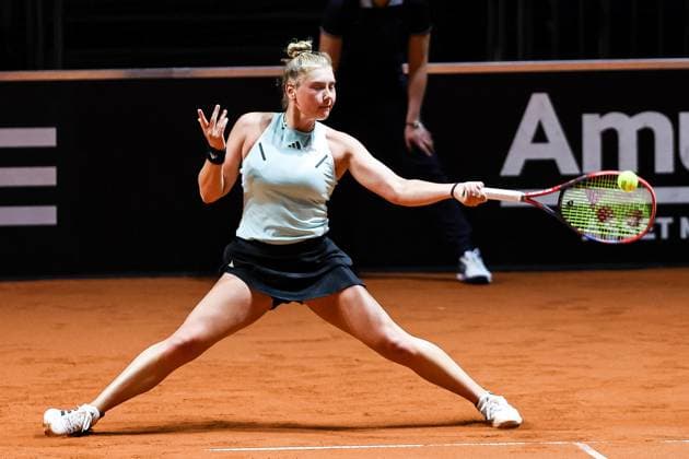 Nastasja Schunk GER Porsche Tennis Grand Prix GP Stuttgart 2024, Porsche Arena, 13 04 2024 GER Porsche Tennis Grand Prix GP Stuttgart 2024 Porsche Arena, 13 04 2024 Stuttgart Copyright: xEibner-Pressefoto RogerxBuerkex EP