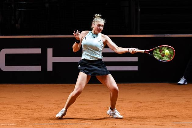 Nastasja Schunk GER Porsche Tennis Grand Prix GP Stuttgart 2024, Porsche Arena, 13 04 2024 GER Porsche Tennis Grand Prix GP Stuttgart 2024 Porsche Arena, 13 04 2024 Stuttgart Copyright: xEibner-Pressefoto RogerxBuerkex EP