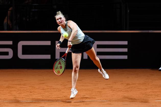Nastasja Schunk GER Porsche Tennis Grand Prix GP Stuttgart 2024, Porsche Arena, 13 04 2024 GER Porsche Tennis Grand Prix GP Stuttgart 2024 Porsche Arena, 13 04 2024 Stuttgart Copyright: xEibner-Pressefoto RogerxBuerkex EP