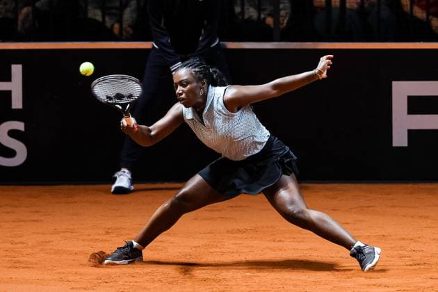 Sachia Vickery USA Porsche Tennis Grand Prix GP Stuttgart 2024, Porsche Arena, 13 04 2024 GER Porsche Tennis Grand Prix GP Stuttgart 2024 Porsche Arena, 13 04 2024 Stuttgart Copyright: xEibner-Pressefoto RogerxBuerkex EP