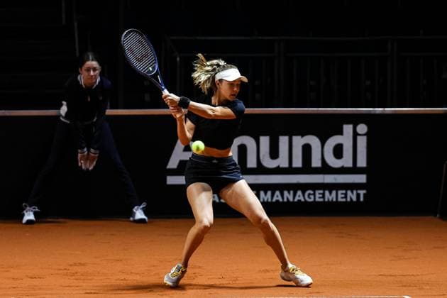 Anna Kalinskaya RUS Porsche Tennis Grand Prix GP Stuttgart 2024, Porsche Arena, 13 04 2024 GER Porsche Tennis Grand Prix GP Stuttgart 2024 Porsche Arena, 13 04 2024 Stuttgart Copyright: xEibner-Pressefoto RogerxBuerkex EP