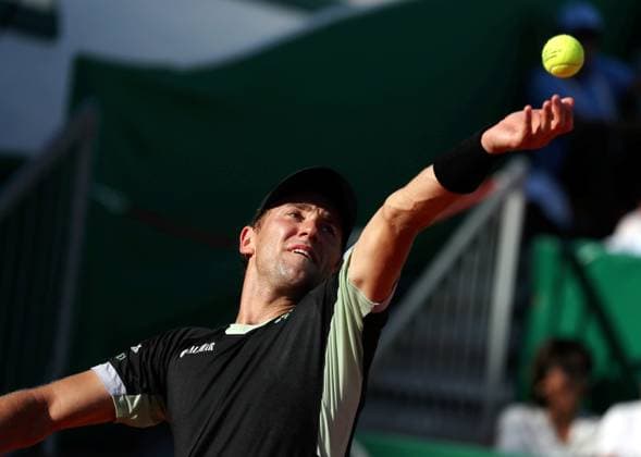 DEMI ROLEX MC MASTERS DJOKOVIC RUUD PHOTOPQR NICE MATIN Jean François Ottonello ; Roquebrune-Cap-Martin ; 13 04 2024 ; Demi-finale Rolex Monte-Carlo Masters - Novak Djokovic (SRB en rouge) vs Casper Ruud (NOR en noir) Roquebrune-Cap-Martin France Copyright: xPHOTOPQR NICExMATIN MAXPPPxJeanxFrançoisxOttonellox 20240413NIM8243 20240413NIM8243