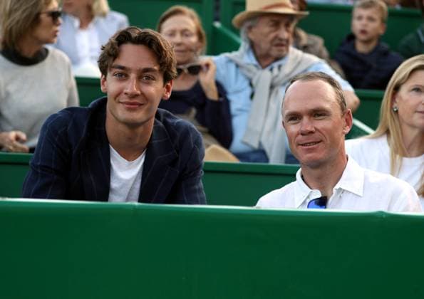 DEMI ROLEX MC MASTERS DJOKOVIC RUUD PHOTOPQR NICE MATIN Jean François Ottonello ; Roquebrune-Cap-Martin ; 13 04 2024 ; Demi-finale Rolex Monte-Carlo Masters - people - George Russel et Chris Froome Roquebrune-Cap-Martin France Copyright: xPHOTOPQR NICExMATIN MAXPPPxJeanxFrançoisxOttonellox 20240413NIM8289 20240413NIM8289