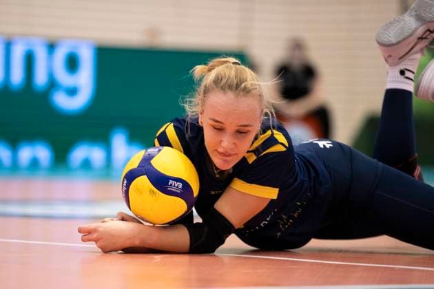 2 Bundesliga Women Pro Schwarz Weiss Erfurt vs DSHS SnowTrex Köln 13 04 2024 Viktoria Dörschug 3 DSHS SnowTrex Köln 2 Bundesliga Women Pro Schwarz Weiss Erfurt vs DSHS SnowTrex Köln Riethsporthalle Erfurt 13 04 2024 Copyright: xBEAUTIFULxSPORTS Duehringx