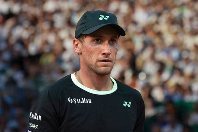 Casper Ruud (Norvege) TENNIS : Monaco Rolex Masters - 1 2 de finale - Monaco - 13 04 2024 NorbertScanella Panoramic 