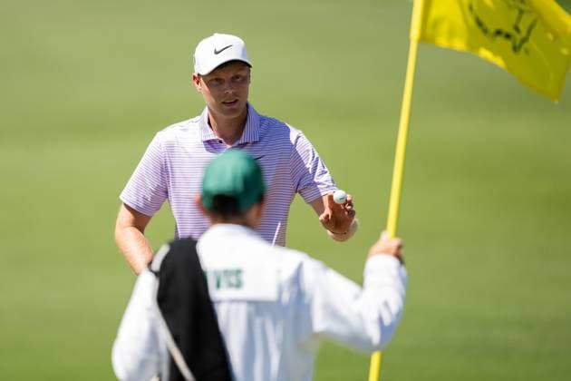 240413 Cameron Davis of Australia during the third round of the 2024 Masters Golf Tournament on April 13, 2024 in Augusta Photo Petter Arvidson BILDBYRAN kod PA PA0794 bbeng golf masters the masters augusta us masters  Copyright: PETTERxARVIDSON BB240413PA013