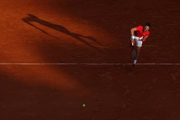 Novak Djokovic (Ser) TENNIS : Rolex Monte Carlo Masters - 13 04 2024 AntoineCouvercelle Panoramic