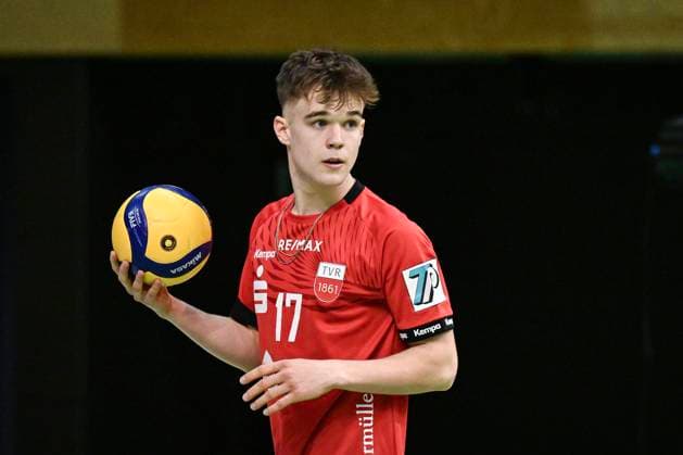 Volleyball 2 Bundesliga Season 2023 2024 TV Rottenburg TV Buehl 13 04 2024 Aurel Sprenger TV Rottenburg