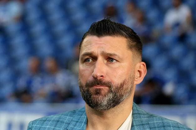 Torsten Mattuschka sports presenter at the match of the 2 BL season 2023 24 FC Schalke 04 1 FC Nürnberg Copyright Thomas Pakusch