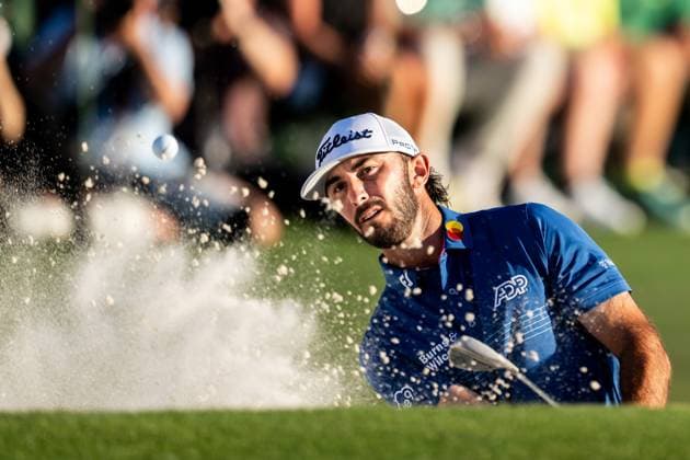 240413 Max Homa of the United States during the third round of the 2024 Masters Golf Tournament on April 13, 2024 in Augusta Photo Petter Arvidson BILDBYRAN kod PA PA0794 bbeng golf masters the masters Augusta us masters  Copyright: PETTERxARVIDSON BB240413PA137