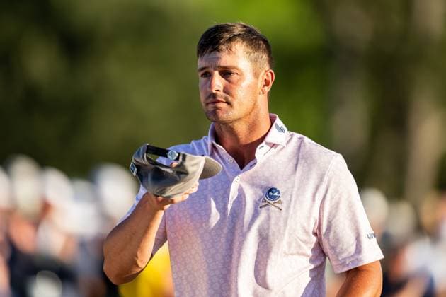 240413 Bryson DeChambeau of the United States after the third round of the 2024 Masters Golf Tournament on April 13, 2024 in Augusta Photo Petter Arvidson BILDBYRAN kod PA PA0794 bbeng golf masters the masters Augusta us masters  Copyright: PETTERxARVIDSON BB240413PA140