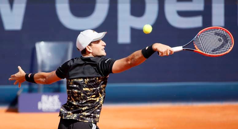 14 04 2024, ATP Tour 250, BMW Open 2024, Iphitos Munich, Tennis, Sport, in the picture Francesco Passaro ITA