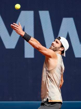 14 04 2024, ATP Tour 250, BMW Open 2024, Iphitos Munich, Tennis, Sport, in the picture Andrea Pellegrino ITA