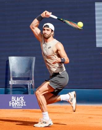 14 04 2024, ATP Tour 250, BMW Open 2024, Iphitos Munich, Tennis, Sport, in the picture Andrea Pellegrino ITA