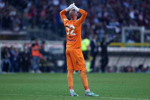 Vanja Milinkovic Savic (Torino Fc) looks dejected, Serie A, Torino Fc - Juventus Fc, Stadio Olimpico, April 13, 2024, Torino, Italy.