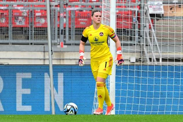 14 04 2024 Soccer Season 2023 2024 1 Womens Soccer Bundesliga 18 Matchday 1 FC Nürnberg FCN Club SGS Essen AlSch xalxscx Lea Paulick 1, 1 FC Nürnberg FCN
