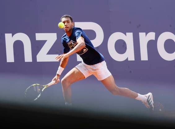 14 04 2024, ATP Tour 250, BMW Open 2024, Iphitos Munich, Tennis, Sport, in the picture Felix Auger Aliassime CAN