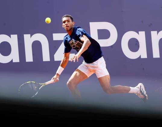 14 04 2024, ATP Tour 250, BMW Open 2024, Iphitos Munich, Tennis, Sport, in the picture Felix Auger Aliassime CAN
