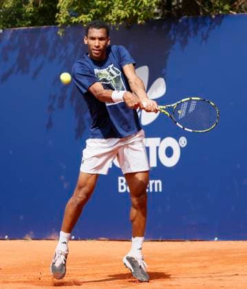 14 04 2024, ATP Tour 250, BMW Open 2024, Iphitos Munich, Tennis, Sport, in the picture Felix Auger Aliassime CAN