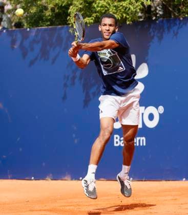 14 04 2024, ATP Tour 250, BMW Open 2024, Iphitos Munich, Tennis, Sport, in the picture Felix Auger Aliassime CAN