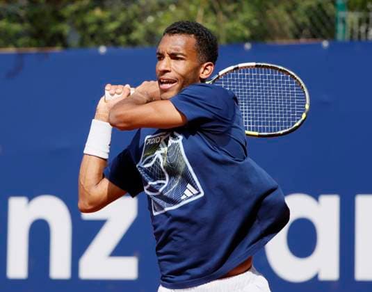 14 04 2024, ATP Tour 250, BMW Open 2024, Iphitos Munich, Tennis, Sport, in the picture Felix Auger Aliassime CAN