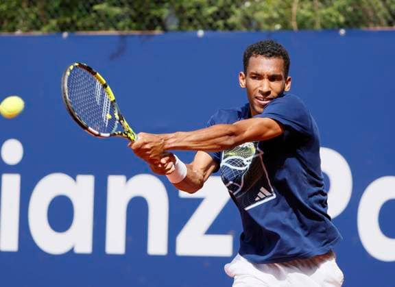 14 04 2024, ATP Tour 250, BMW Open 2024, Iphitos Munich, Tennis, Sport, in the picture Felix Auger Aliassime CAN